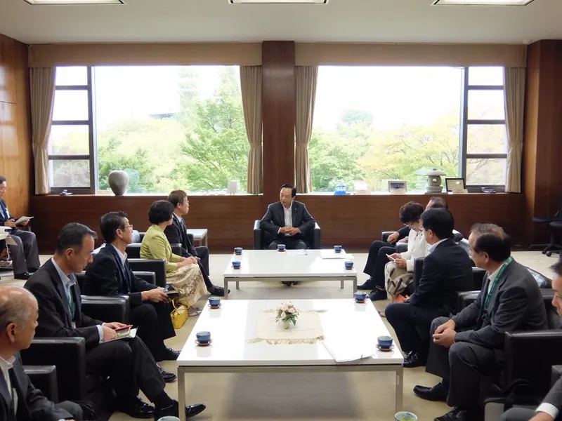 新滝下橋の早期建設の要望をうけるの写真 2