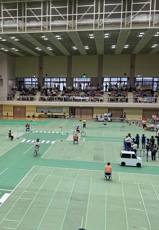 こども自転車大会の写真 1