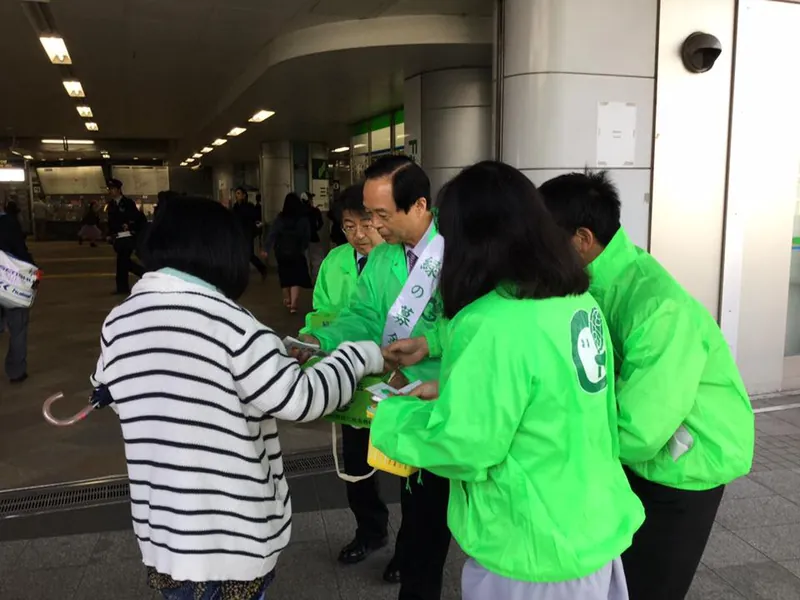 熊本地震の募金活動の写真 3