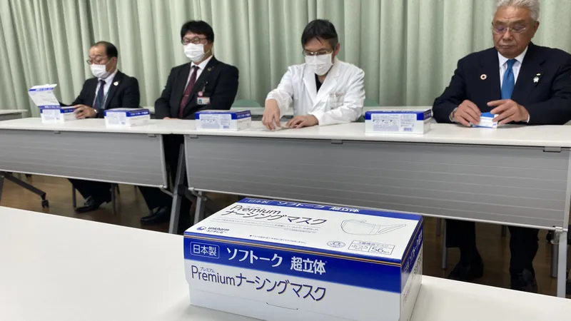 マスク33万枚を寄贈の写真 2