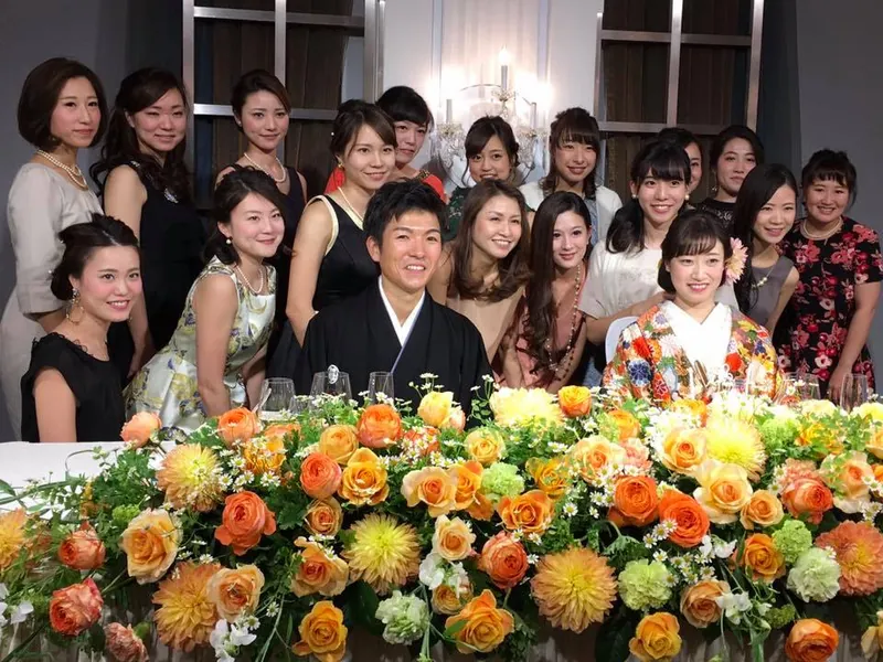大輔さん　加菜さん　おめでとう！の写真 2