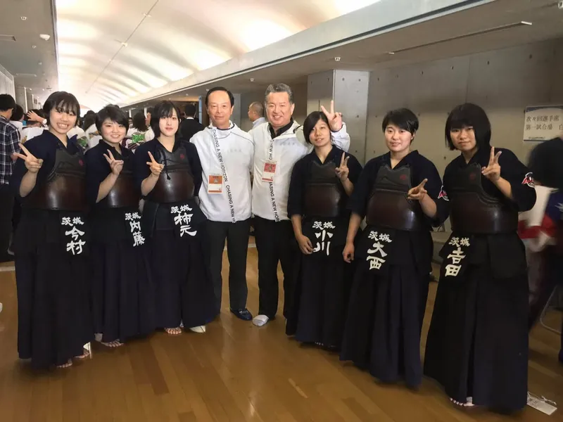 日本一の守谷高校女子剣道部の写真 2