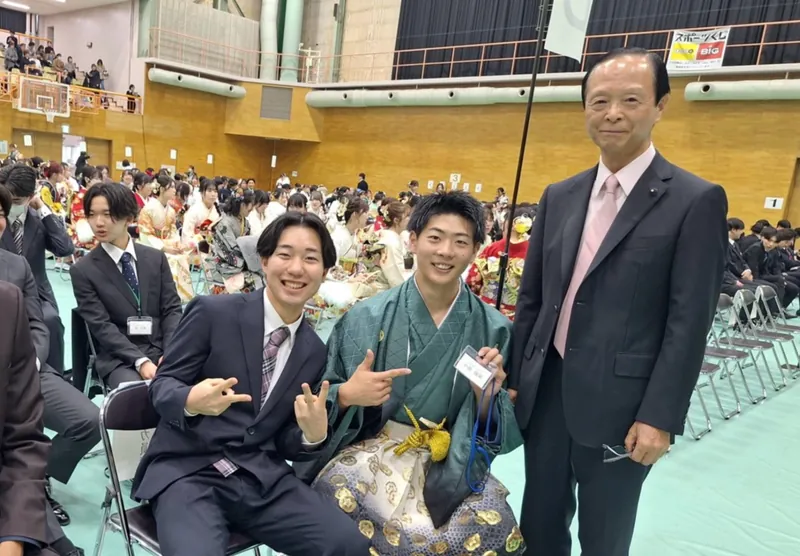 二十歳の記念式典の写真 3