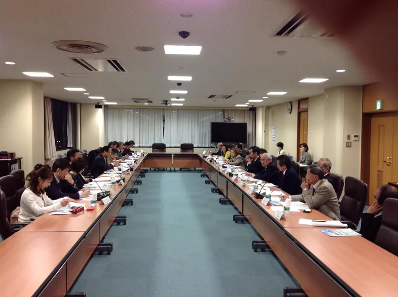 筑波大学長主催外国人留学生懇談会の写真 6