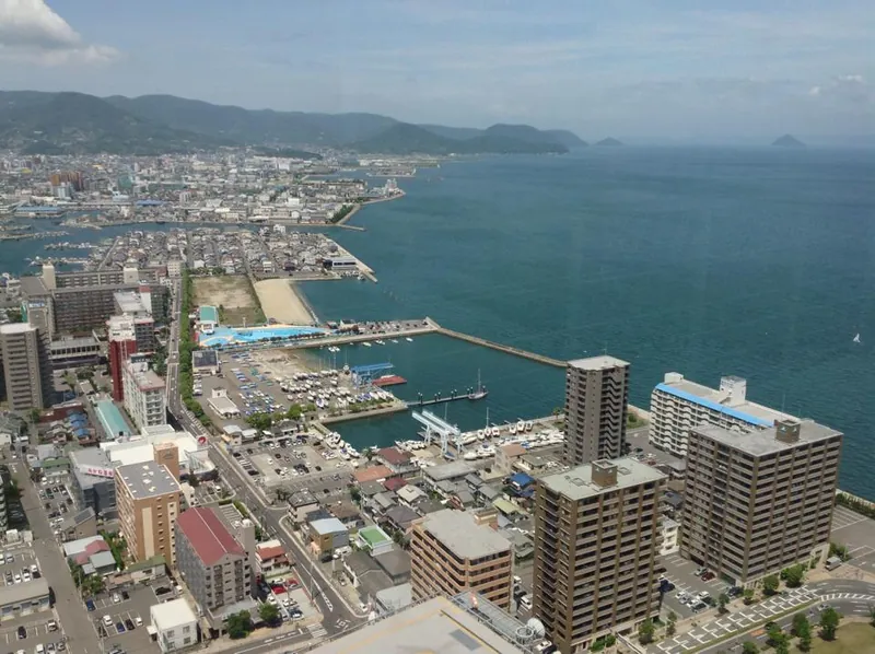 香川県高松港の視察の写真 3