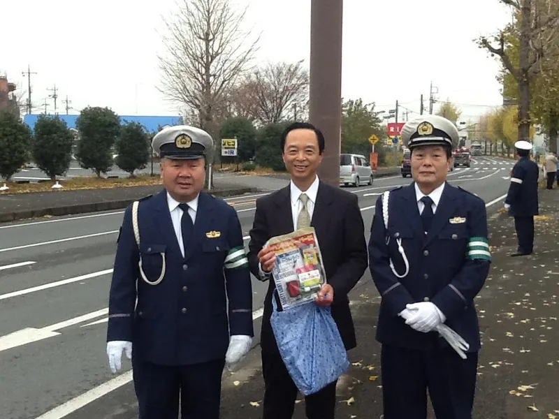 年末の交通安全キャンペ-ンの写真 1
