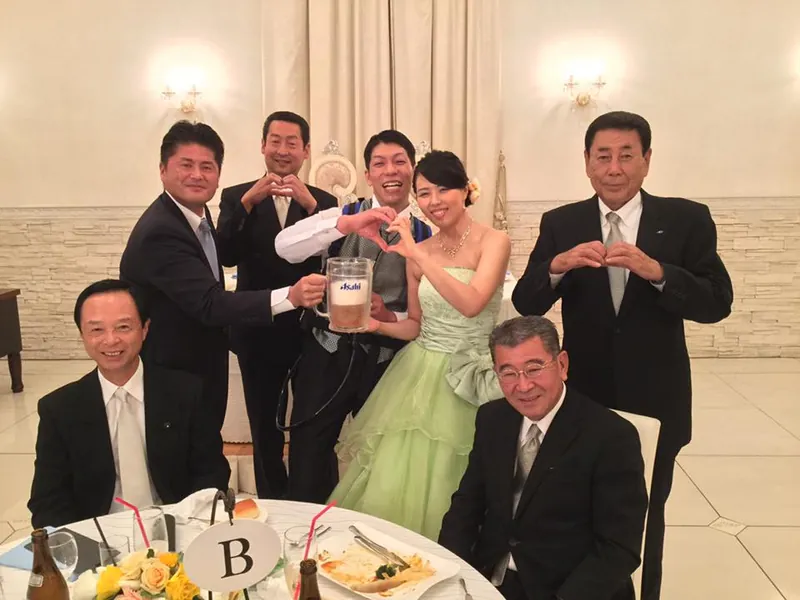 さとし君　紗央里さん結婚おめでとうの写真 2