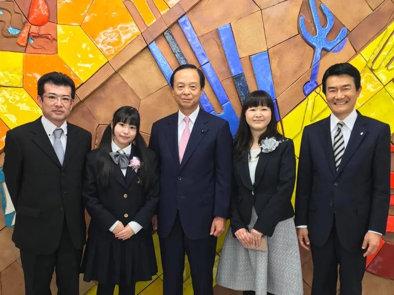 聖徳学園の卒業証書授与式の写真 2