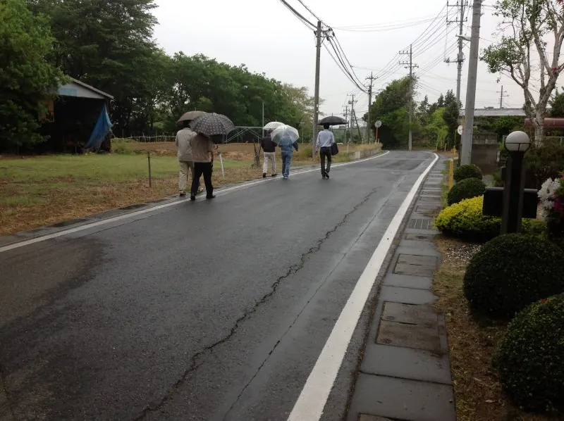 通学路の点検の写真 3