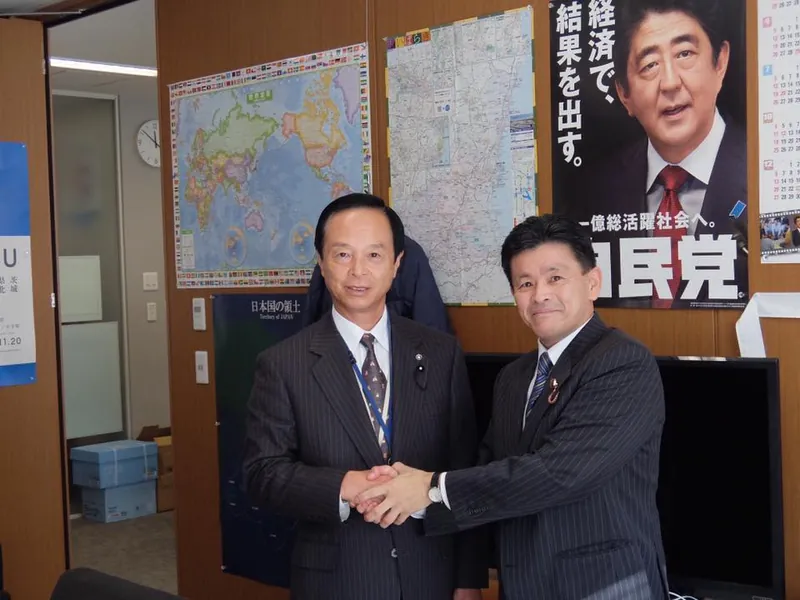 衆参議員会館を訪問の写真 7