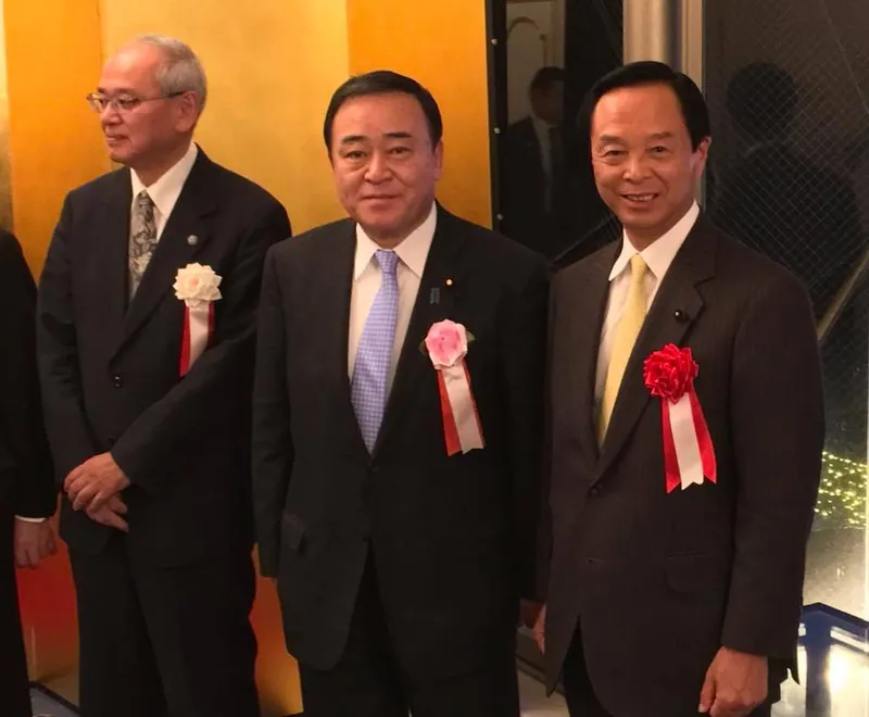 梶山大臣に期待するの写真 1