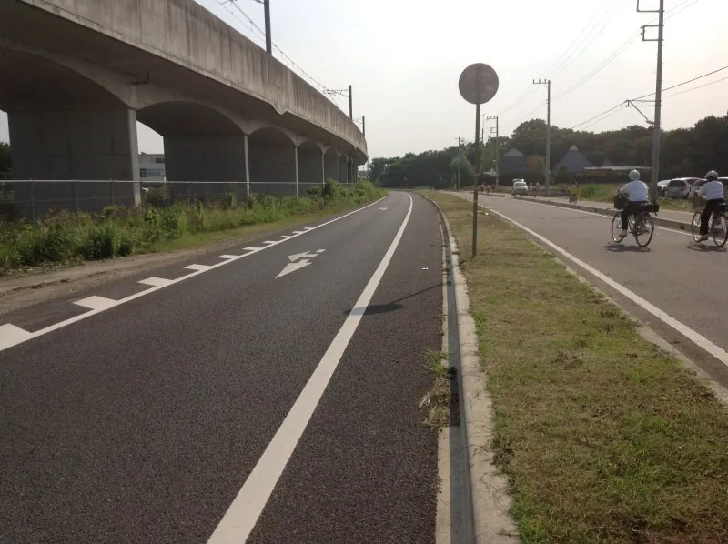 中学生の下校風景