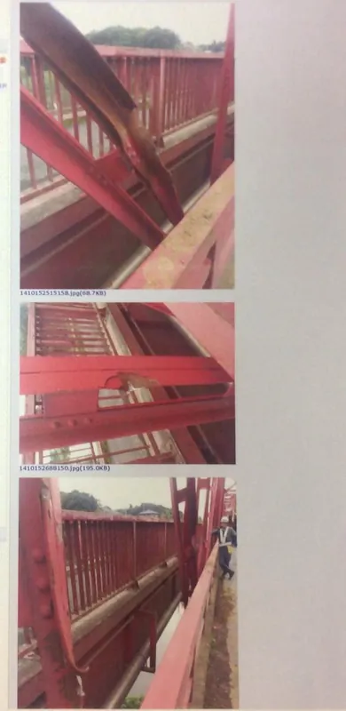滝下橋で重大事故の写真 3