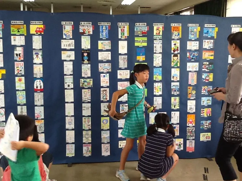 交通安全絵手紙コンクール表彰式の写真 4