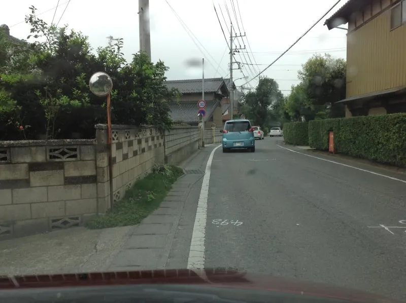 大野小学校付近