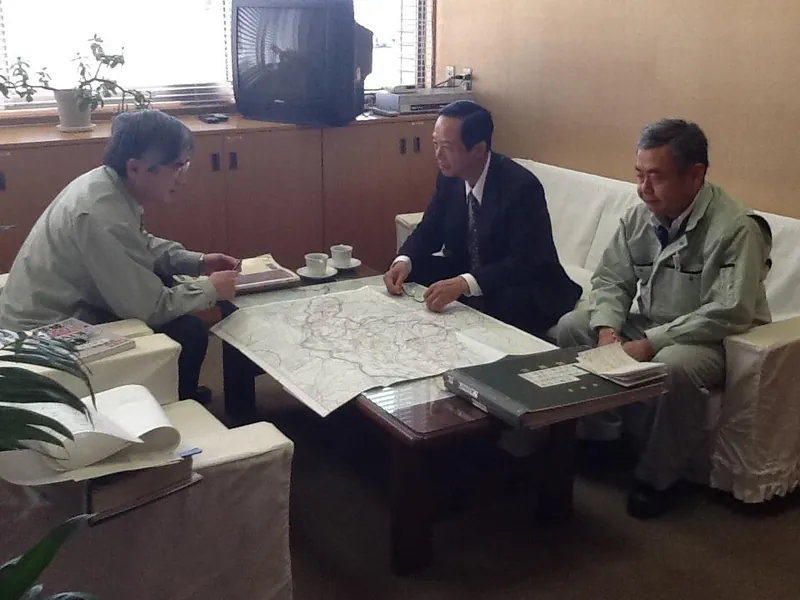 竜ヶ崎土木事務所に守谷の案件2点要請の写真 1