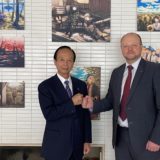 ウクライナ大使館にて